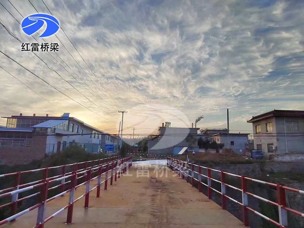 桥梁改造，化“危”为“安”-陕西铜川民政工程钢便桥