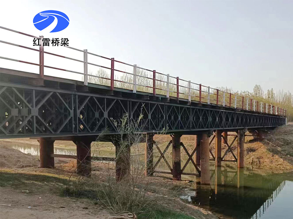 河北廊坊钢便桥荷载新突破!