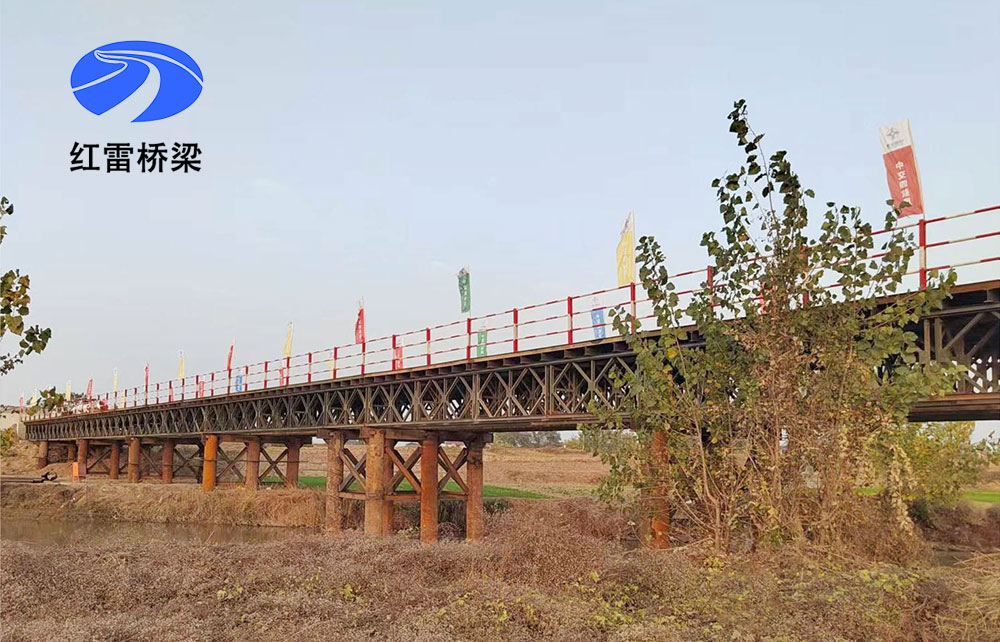 兰考至太康高速二标惠济河大桥钢栈桥工程