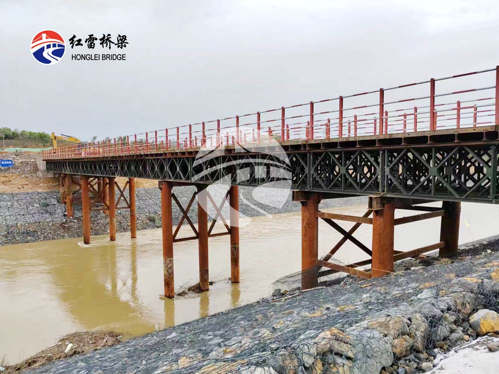 广德市凤凰山水库枢纽工程临时钢栈桥工程