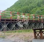 抚松至长白国家高速公路项目松江河至长白段钢栈桥