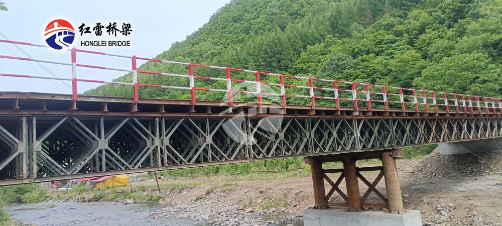 通一条“线”兴一张“网” 松长高速钢栈桥完工