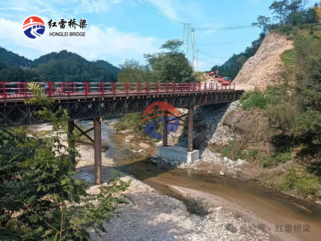 安徽和县至襄阳高速公路天堂寨支线工程2标钢便桥